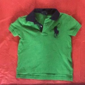 Green and blue Polo by Ralph Lauren top